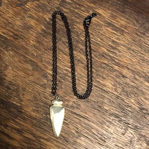 Kendra Scott Earring Repurposed into a Necklace